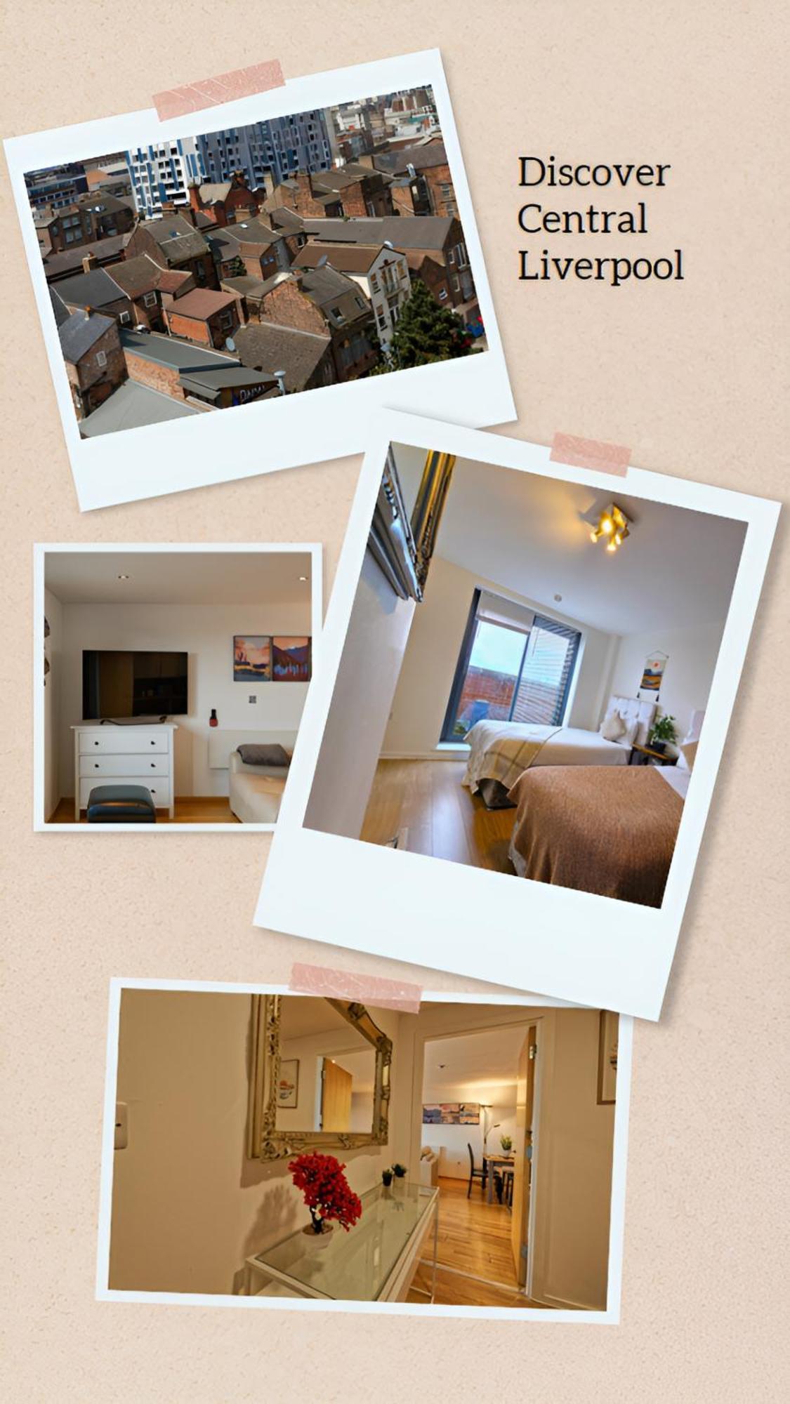 Sidemersey Livings- Convenient 1-Bedroom Flat With A View, Central ลิเวอร์พูล ภายนอก รูปภาพ